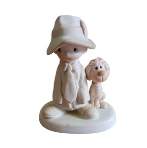Precious Moments Porcelain Figurine" To A Special Dad" 1980 Collectable‎